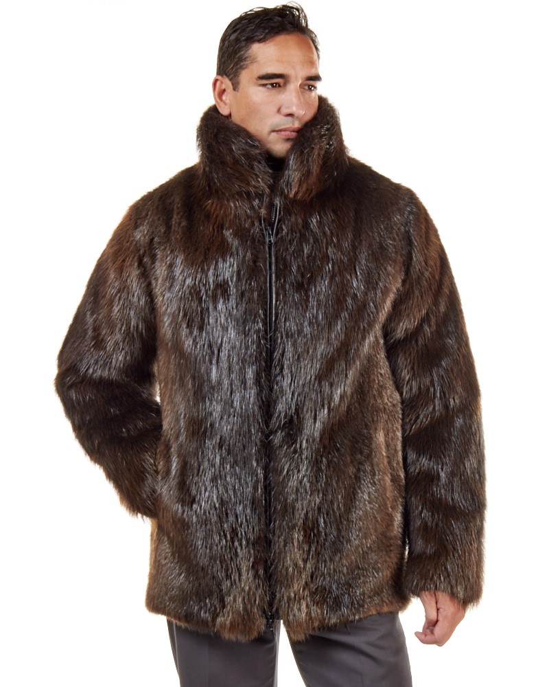 Mens Custom Fur Coats: FurHatWorld.com