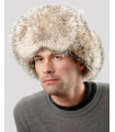Badger Fur Trapper Hat for Men