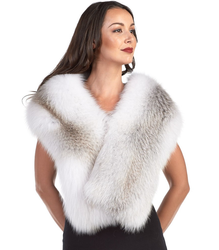The Liberty Fawn Fox Fur Stole: FurHatWorld.com