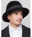 Sombrero de fieltro Vincent de piel de visón esquilado