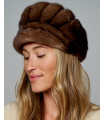 Kaycee Brown Mink Equestrian Hat