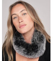 Black Frost Fox Fur Collar