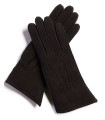 Aspen Shearling Sheepskin Gloves in Black