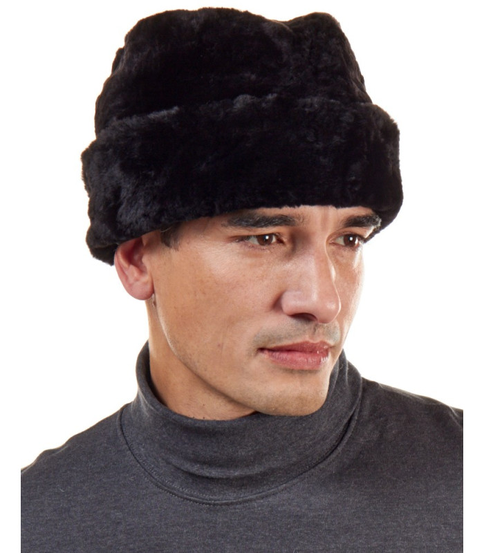 Black geschert Biber Russische Kosaken Hut