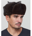 Sombrero ruso de piel completo de visón