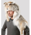 Coyote Fur Mountain Man Hat for Men