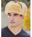 Sombrero del trampero de Alaska oveja oveja tan