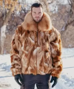 All men's fur outerwear